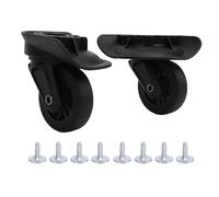 Keenso Roues de Valise à Bagages, Pièce de Rechange à Roue à Bagages pour Chariot de Valise