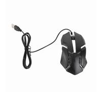 Keenso RVB Gaming Wired Gaming Mouse Haute Précision 1000 DPI 3 Clés pour L'ordinateur Portable PC Office, Matériau ABS