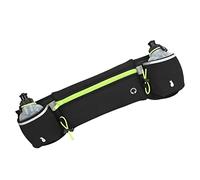 Keenso Sac Banane de Sport, Fermeture éclair Scellée pour Sports de Plein Air, Bande Réfléchissante, Trou pour écouteurs Anti-dérapant pour Le Vélo pour Le Jogging (Vert
