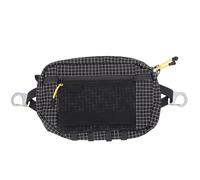 Keenso Sac Banane, Tissu en Maille de Nylon, Sac de Taille à Sangle Réglable, Grande capacité pour Voyager, Cyclisme, Course à Pied (Black)