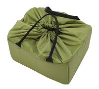Keenso Sac de Séparation pour Appareil Photo avec Coussin Interne pour Appareil Photo Numérique et Objectif, Sac rembourré pour de Séparation Résistant à l'usure, étui Vert Portable pour, 241 G,