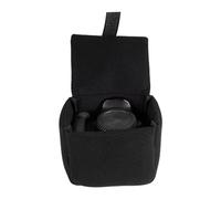Keenso Sac pour Appareil Photo Numérique Résistant aux Chocs en Velours, étui pour Appareil Photo, pour Fournitures d'Appareil Photo pour la Photographie (Black)