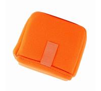 Keenso Sac pour Appareil Photo Numérique Résistant aux Chocs en Velours, étui pour Appareil Photo, pour Fournitures d'Appareil pour la Photographie (Orange
