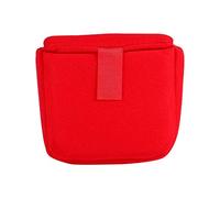 Keenso Sac pour Appareil Photo Reflex Numérique, Sac pour Appareil Photo DLSR Coussinet de Protection Antichoc pour Appareil Photo Sac Accessoire pour Photographier (Rouge)