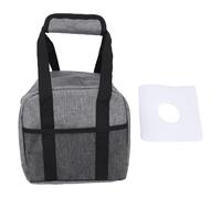 Keenso Sac pour Boules de Bowling, Support de Balle rembourré, Sangle Réglable, Tissu Oxford Léger avec Pochette Externe en Maille pour Le Stockage et Le Transport