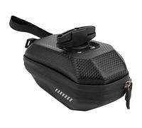 Keenso Sacoche de Selle de Vélo, Sac de Queue Etanche pour Vélo de Montagne en Fibre de Carbone sous Le Siège Sacs de Selle de Vélo Porte-Bagages Arrière
