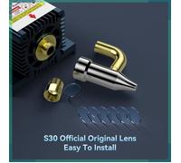 KEENSO SCULPFUN S30 Pro Lentille laser originale SCULPFUN S30/S30 Pro, 6 pièces, lentille standard bricolage graveur pour 30et30pro