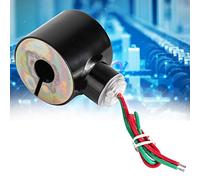 Keenso Série 2W Série Industrielle Femelle Valve de Filetage Valve Soupape en Cuivre à Vie pour une variété D'applications Faciles à Installer et à éliminer L'énergie pour 2W-160- (AC220V)