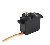 Keenso Servo RC, Servo Analogique de Base avec Engrenage Métallique, Couple élevé 10 G 4,8-6 V pour Modèle d'avion RC