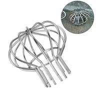 Keenso Siphon de Sol Antiblocage à Grand Déplacement en Acier Inoxydable, Matériau Durable, adapté à une Utilisation Intérieure et Extérieure, 3 Variantes de Tailles Disponibles (75 tubes)