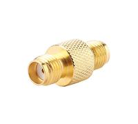 Keenso SMA Femme à RP Adaptateur Coaxial Féminin SMA pour la Connexion HF - Pack de 2