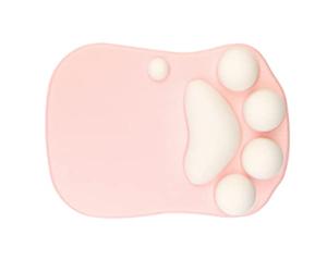 Keenso Soft Confortable Ergonomic Cat Claw Mouse Pad Anti Slip Base for Homes Office, Exquis pour Les Proches