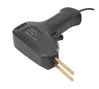 Keenso Soudeuse Plastique 50W Kit Agrafeuse Chaude pour Réparation (Prise | Prise Ergonomique, Corps en Alliage D'aluminium ABS, 4 Types D'agrafes, Fixation pour Tableau de Bord et Support de Lampe,