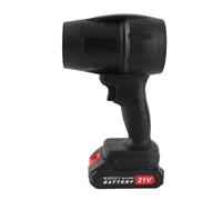 Keenso Souffleur de Feuilles sans Fil, Souffleur Turbo Portatif 21 V avec 2 Batteries de 7 500 MAh et Vitesse Variable, pour L'entretien de la Pelouse, le Nettoyage de la Terrasse, le (Prise UE 220V)