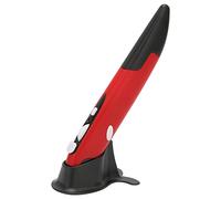 Keenso Souris de Poche Optique sans Fil de Souris 2,4 GHz sans Fil USB pour Un Contrôle de Mouvement Plus Lisse, DPI Réglable pour Le Bureau et Le Usage Domestique (Rouge)