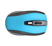 Keenso Souris Informatique sans Fil 2,4 GHz 3 Niveaux DPI A Réglable Long-Service Life for Portable Computer Mouse Wireless (Blue)