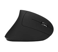 Keenso Souris optique sans fil 2,4 GHz avec design vertical haute résolution pour ordinateurs portables de couleur noire