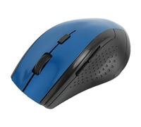 Keenso Souris sans Fil Compacte 2.4 G avec stabilité Durable, Conception Légère pour Ordinateur Portable PC de Bureau, Matériau ABS (Blue)