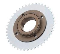 Keenso Sprocket de Chaîne Arrière, 78 Mm OD 4-Hole DOODMED FLYWEEL + T8F 44T 54 Mm Sprocket pour Mini Gas Scooter ATV