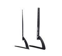 Keenso Sturndy TV Bracket Steel Table Tip TV Solder pour 32-70 Pouces à LED Plate à écran LCD, Base de Triangle Intérieur pour stabilité (32 "-70")