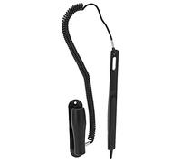 Keenso Stylo de Peinture de Stylet Résistif avec Une Corde de Plumes pour Les Contraintes de Tactile et des Pinces de Résistance en Couleur Noire