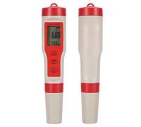 Keenso Stylo de Test de qualité de L'eau Durable, Moniteur pour Piscines, Fonction 4 en 1, Testeur Numérique PH TDS EC TEMP pour Sources D'eau