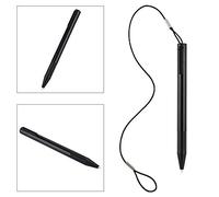Keenso Stylo tactile résistif avec câble télescopique, stylo PDA et navigateur automatique, outil d'écriture pour tablettes, matériel de ventre argenté