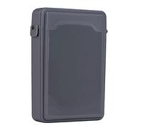 Keenso SuckSust Proof Proof de 3,5 Pouces HDD SSD Box Box Anti-statik Dissertation Organisateur Non Glissant pour Une Utilisation Professionnelle Taille: 16,3 X 11 X, 5 Cm (Gray)