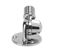 Keenso Support D'Antenne Marine, Support Réglable à 180 Degrés Robuste en Acier Inoxydable 316 avec Roue à Cliquet, pour Antenne Radio Marine VHF