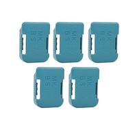 Keenso Support de Batterie pour Bosch 18V, Makita 18V (Cyan)