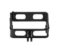 Keenso Support de Cadre de Caméra pour Caméras d'action SJ8 Air/Plus/Pro, Boîtier de Cadre Noir Robuste, Interface Universelle, pour Supports de Tige D'extension, Matière Plastique de Haute qualité