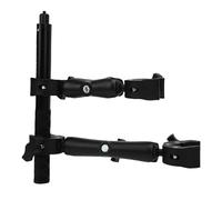 Keenso Support de Caméra de Moto avec Perche à Selfie Télescopique, Support en Aluminium à Double Pince, Compatible avec One X5 X4 X3 X2 pour Les Enregistrements de Conduite