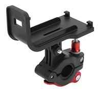 Keenso Support de Guidon en Métal et Plastique pour Télécommande de Vélo avec Attaches Rotatives à Dégagement Rapide, Trou de Chargement USB C, Convient aux Barres de 22 à 26 Mm pour les Pilotes Air 2