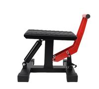 Keenso Support de Levage pour Moto Tout-terrain, Support de Charge de 440 Lb, Hauteur Réglable, de Levage pour Moto avec Base Antidérapante et Rembourrage en Caoutchouc, pour