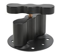 Keenso Support de Montage de Conteneur de Gaz en Fer, Remplacement de Support de Bloc de Carburant RX PM, Conception de Verrouillage à Boulon Antirouille pour Réservoir de Stockage de Conteneur de