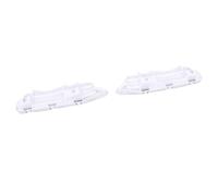 Keenso Support de Pare-chocs Avant, Remplacement Direct pour Odyssey 2005 2010 avec Numéros OEM 71193SHJA00 71198SHJA00, côté Gauche et Droit, Matériau ABS, Couleur Blanche, Ajustement
