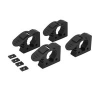 Keenso Support de Pelle pour Barre de Toit, 4 Pieces Bride en Caoutchouc
