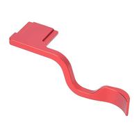 Keenso Support de Pouce de Chaussure Chaude en Alliage D'aluminium Durable pour A7M2 M3 A7R2 R3 A9, Poignée de Pouce D'appareil Photo Légère pour Les Photographes Professionnels, Rouge (Rouge)