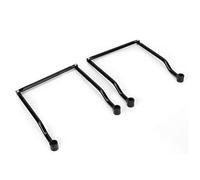 Keenso Support de Sacoche de Selle Universel Support de Sac Latéral en Fer Ouverture de 12 Mm Empêchant Le Contact du Sac avec Le Pneu Installation Facile Barre de Noire pour Les Motocyclistes de