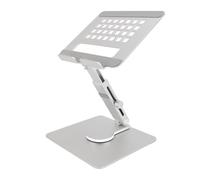Keenso Support de tablette en alliage d'aluminium - Rotation à 360 degrés - Réglable en hauteur - Pour tablette de 14"