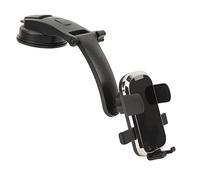 Keenso Support de Téléphone à Ventouse, Support de Téléphone pour Tableau de Bord en Silicone ABS avec Rotation à 360 Degrés, Pince Solide, Installation Facile pour Utilisation de Navigation sur