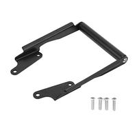 Keenso Support de Téléphone de Moto, Support de Navigation de Téléphone GPS de Moto en Alliage D'aluminium anodisé avec Tige de 22 Mm Derrière Le Pare-Brise