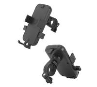 Keenso Support de Téléphone de Vélo, Support de Guidon Stable à Absorption des Chocs pour Moto, Angle Réglable pour Les Amateurs de Cyclisme, Matériau ABS