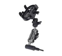 Keenso Support de Téléphone de Voiture, Rotation à 360 °, Montage Stable, Vue de Conduite Dégagée, Support de Téléphone Pilier pour Réservoir 300 500 (4 Griffes)