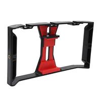 Keenso Support de Téléphone Portable, Cage Durable pour Une Diffusion en Direct Facile, adapté à Une Large Gamme de Téléphones, Conception Ergonomique, Gris