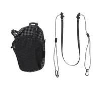 Keenso Support de Téléphone pour la Course à Pied, Pochette de Téléphone avec Bandoulière Amovible pour la Marche, la Randonnée, Le Vélo (Black)