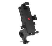 Keenso Support de Téléphone pour Vélo, Support de Moto Réglable avec Rotation à 360°, Conception Sécurisée pour Smartphones de 4,7 à 6,8 Pouces sur Vélos ou Scooters