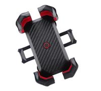 Keenso Support de Téléphone pour Vélo, Support de Téléphone Universel Rotatif à 360 Degrés avec Coussinets Antidérapants pour Smartphones de 4,7 à 7 Pouces | Installation Rapide pour Les Aventures