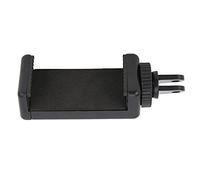 Keenso Support de Trépied de Téléphone avec Griffe, Adaptateur de Support de Smartphone Robuste, Longueur Réglable de 6 à 9 Cm, Couleur Noire, Idéal pour Les Créateurs de Contenu