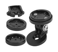 Keenso Support d'ordinateur de vélo en alliage d'aluminium avec base réglable et tube central 60 G pour vélo de route Wahoo Bryton Cat Eye
